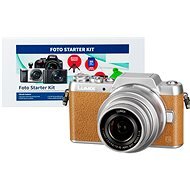 Panasonic LUMIX DMC-GF7 Brown + 12-32mm Lens + Alza Photo Starter Kit - Digital Camera