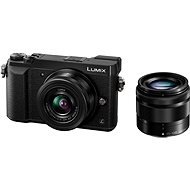 Panasonic LUMIX DMC-GX80  schwarz + 12-32mm Objektiv + 35-100mm Objektiv - Digitalkamera