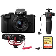 Panasonic LUMIX G100 + 12-32mm + tripod DMW-SHGR1 - Vlogger Kit 1 - Digital Camera