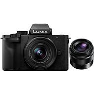 Panasonic LUMIX G100 + Lumix G Vario 12-32 mm f/3,5-5,6 ASPH. Mega O.I.S. + Lumix G Vario 3 objektív - Digitális fényképezőgép