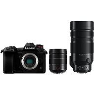 Panasonic LUMIX DC-G9 + Leica 12-60mm f/2.8-4.0 ASPH Power OIS, fekete + Panasonic Leica DG Vario-Elma - Digitális fényképezőgép