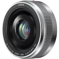 Panasonic Lumix G 20mm f / 1.7 silver - Lens