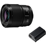 Panasonic Lumix S 50mm f/1.8 + Battery 7.2V / 2200mAh - Lens