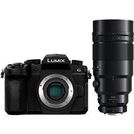 Panasonic LUMIX DC-G90 váz, fekete + Panasonic Leica DG Elmarit 200mm f/2.8 Power O.I.S + Telekonverter - Digitális fényképezőgép