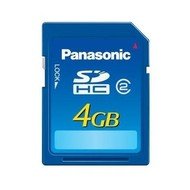 Panasonic SDHC 4GB - Memory Card
