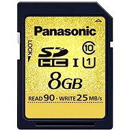 Panasonic HiSpeed Secure Digital 8GB class 10 UHS-I  - Memory Card