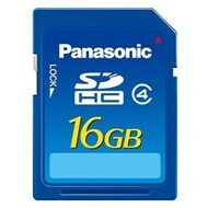 Panasonic SDHC 16GB Blue - Speicherkarte