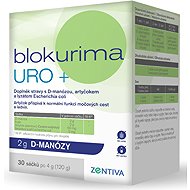 Blokurima URO+ 2 g D-mannose sachets 30 × 4 g - Dietary Supplement