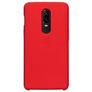 OnePlus 7 Silicone Protective Case, piros - Telefon tok