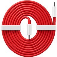 OnePlus Warp Charge Type-C/Type-C  Red (100 cm) - Dátový kábel