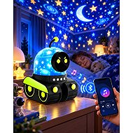 One Fire WH-E13_blu children's night sky projector with 12 designs, 84 light modes - Light Projector