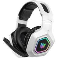 Onikuma B100 White RGB - Gamer fejhallgató