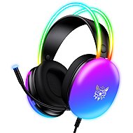 Onikuma X25 Black RGB - Gamer fejhallgató