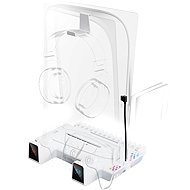 ONIVERSE Nexus 5 Multifunctional Stand for PS5 White - Game Console Stand