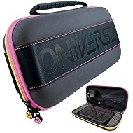 ONIVERSE Zipper Case Pink/Yellow (Switch 2/Switch/OLED) - Case for Nintendo Switch