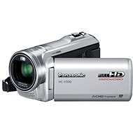 Panasonic HC-V500EP-S stříbrná - Digitální kamera