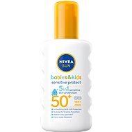 NIVEA SUN Kids Protect és érzékeny SPF 50+ 200 ml - Napozó spray