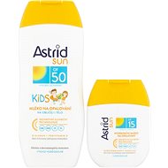 ASTRID SUN Children's Sun Lotion OF 50 200ml + Hydration Milk 80ml - Cosmetic Set