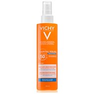 VICHY Capital Soleil Beach Protect Anti-Dehydration Spray SPF50+, 200ml - Sun Spray
