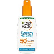 GARNIER Ambre Solaire Sensitive Advanced ochranný sprej s ceramidy SPF 50+, 150 ml - Sun Spray