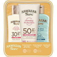 HAWAIIAN TROPIC Trio Face Cream SPF50 + Lotion SPF 30 + After Sun lotion cestovní set - Sunscreen
