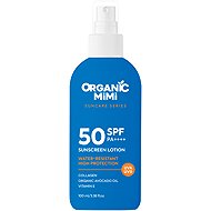 ORGANIC MIMI SUN Opalovací mléko ve spreji na obličej a tělo SPF50 100 ml - Sun Lotion