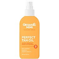 Organic Mimi Perfect Tan Oil SPF 10 vízálló napozóolaj spray barnulásfokozóval, 100 ml - Napolaj