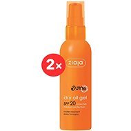 ZIAJA Sun Dry Tanning Oil in Gel with SPF 20 Dispenser 2 × 90ml - Tanning Oil