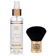 DRIPPING GOLD Wonder Water Self-tanning Mist Light/Medium Set with Brush 100 ml - Cosmetic Set
