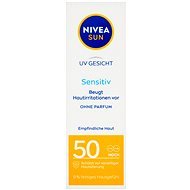 NIVEA Sun Pleťový krém na opalování Sensitive SPF50 50 ml - Sunscreen