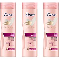 DOVE Triopack Glow & Shine 250 ml - Self-tanning Milk