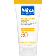 MIXA Niacinamide Bright protective and corrective cream against dark spots with SPF 50, 50 ml - Sunscreen