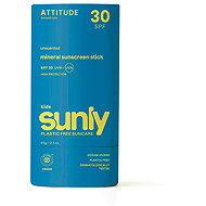 ATTITUDE Sunly 100% mineral all-over body bar SPF 30 60 g - Sunscreen Stick