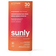 ATTITUDE Sunly 100% mineral SPF 30 full body bar with Orange Blossom scent 60 g - Sunscreen Stick
