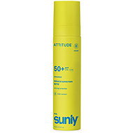 ATTITUDE Mineral Sunscreen Spray Sunly Kids SPF 50+ Unscented 75 ml - Sun Spray