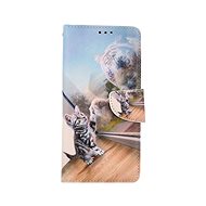 TopQ Case Xiaomi Redmi Note 10 Pro book Tiger reflection 59727 - Phone Case