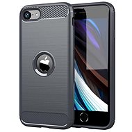 TopQ Cover iPhone SE 2022 silicone gray 73923 - Phone Cover
