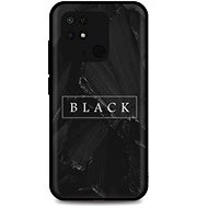 TopQ Cover LUXURY Xiaomi Redmi 10C solid Black 75127 - Phone Cover