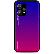 TopQ Cover LUXURY Realme 9 solid rainbow purple 75074 - Phone Cover