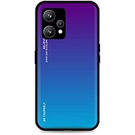 TopQ Cover LUXURY Realme 9 solid rainbow purple 75072 - Phone Cover