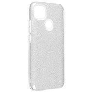 Forcell Cover Xiaomi Redmi 9C glitter silver 76283 - Phone Cover