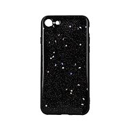 TopQ Cover iPhone SE 2020 Glitter Moon black 74690 - Phone Cover