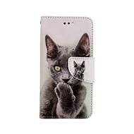 TopQ Case iPhone SE 2022 bookish Kitten 74968 - Phone Case