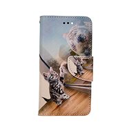 TopQ Case iPhone SE 2022 book Tiger reflection 74947 - Phone Case