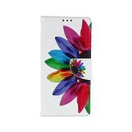 TopQ Kryt Xiaomi Redmi 9 knižkový Farebný kvet 53963 - Kryt na mobil