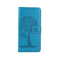 TopQ Case Samsung A33 5G Book Turquoise Tree Owl 75030 - Phone Case