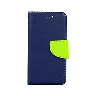 TopQ Case iPhone SE 2022 book blue 75044 - Phone Case