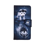 TopQ Realme C35 bookcase Wolf reflection 74903 - Phone Case