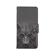 TopQ Case Realme C35 Book Wolf 74892 - Phone Case