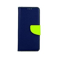 TopQ Case Realme 8 book blue 70802 - Phone Case